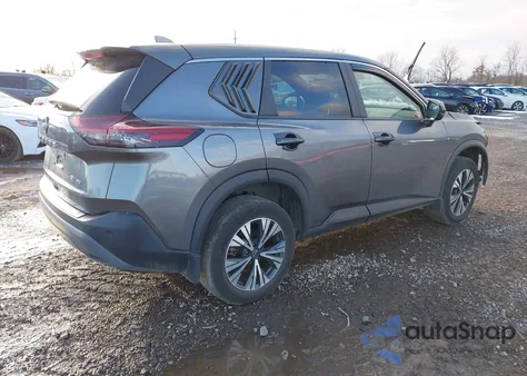 2022 Nissan Rogue Sv Intelligent Awd z USA, uszkodzony, nr VIN 5N1BT3BB1NC712146